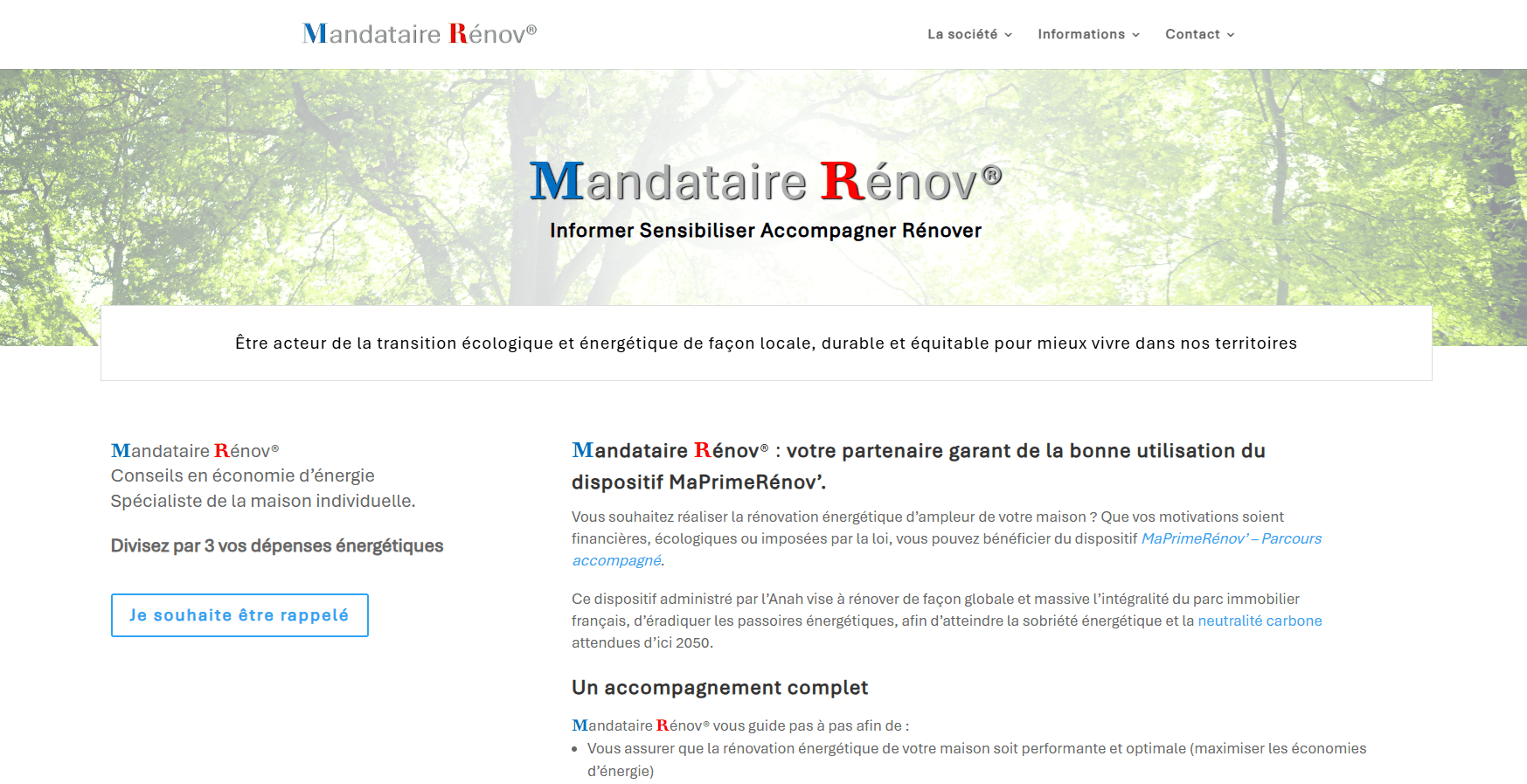 Mandataire renov